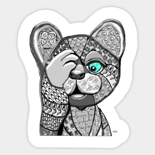 doodle cat Sticker